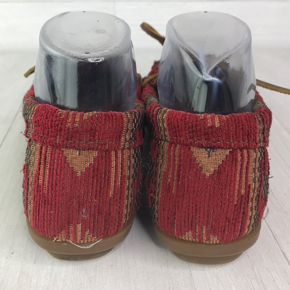 Minnetonka Southwestern Boho Moccasins Size 7 - Picture 6 of 8